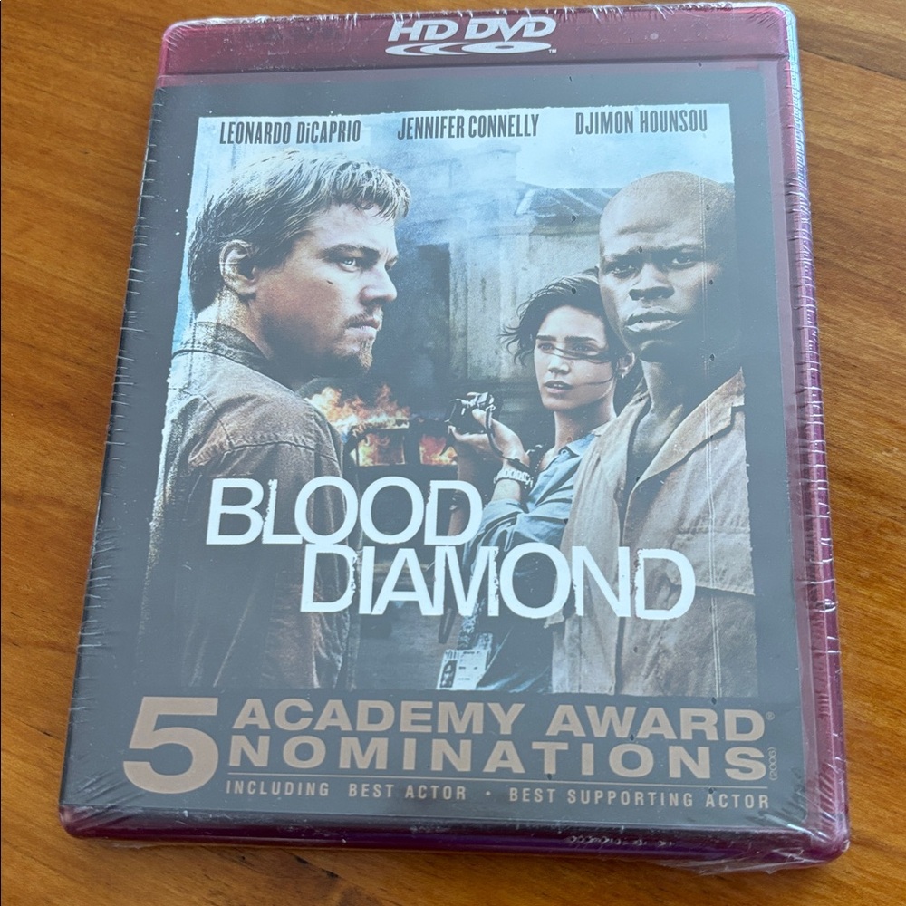 🩸 Blood Diamond HD DVD, New in sealed case
